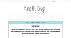 Desktop Screenshot of namebydesign.com